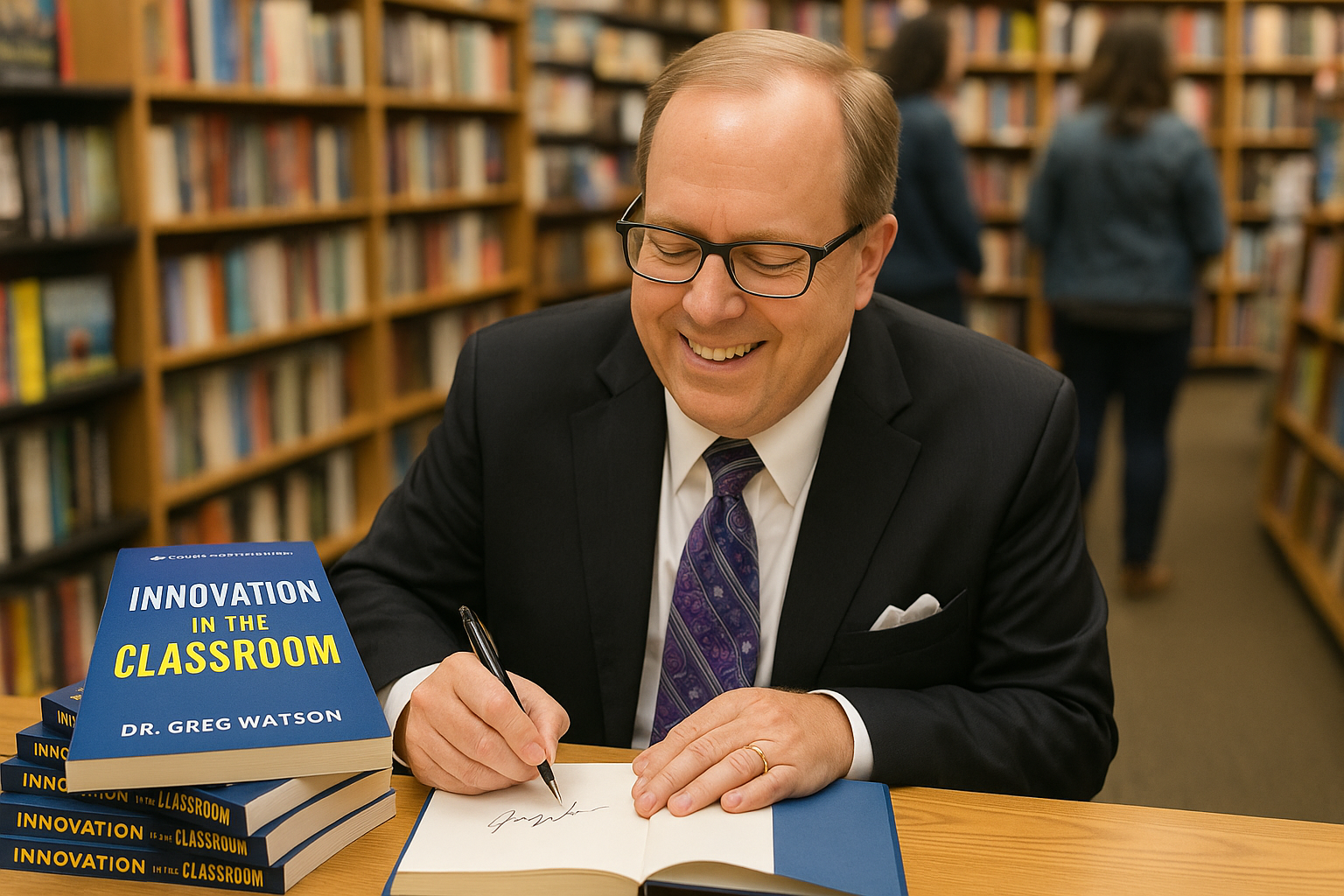 Dr. Greg Watson book signing
